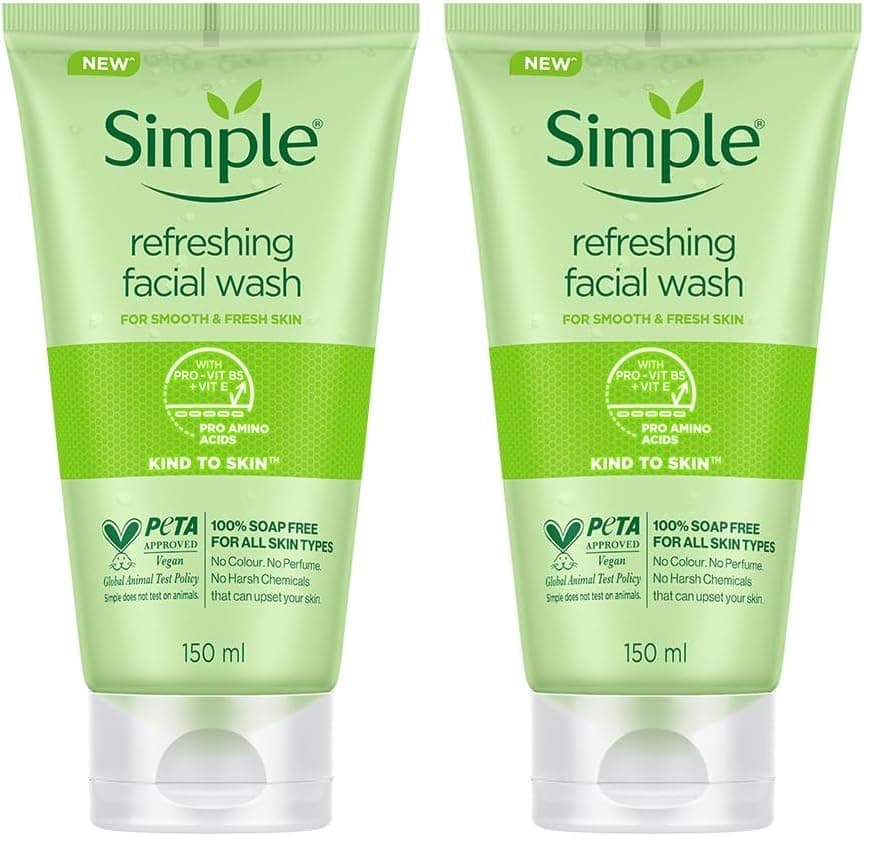 Simple Kind to Skin Refreshing Face Wash