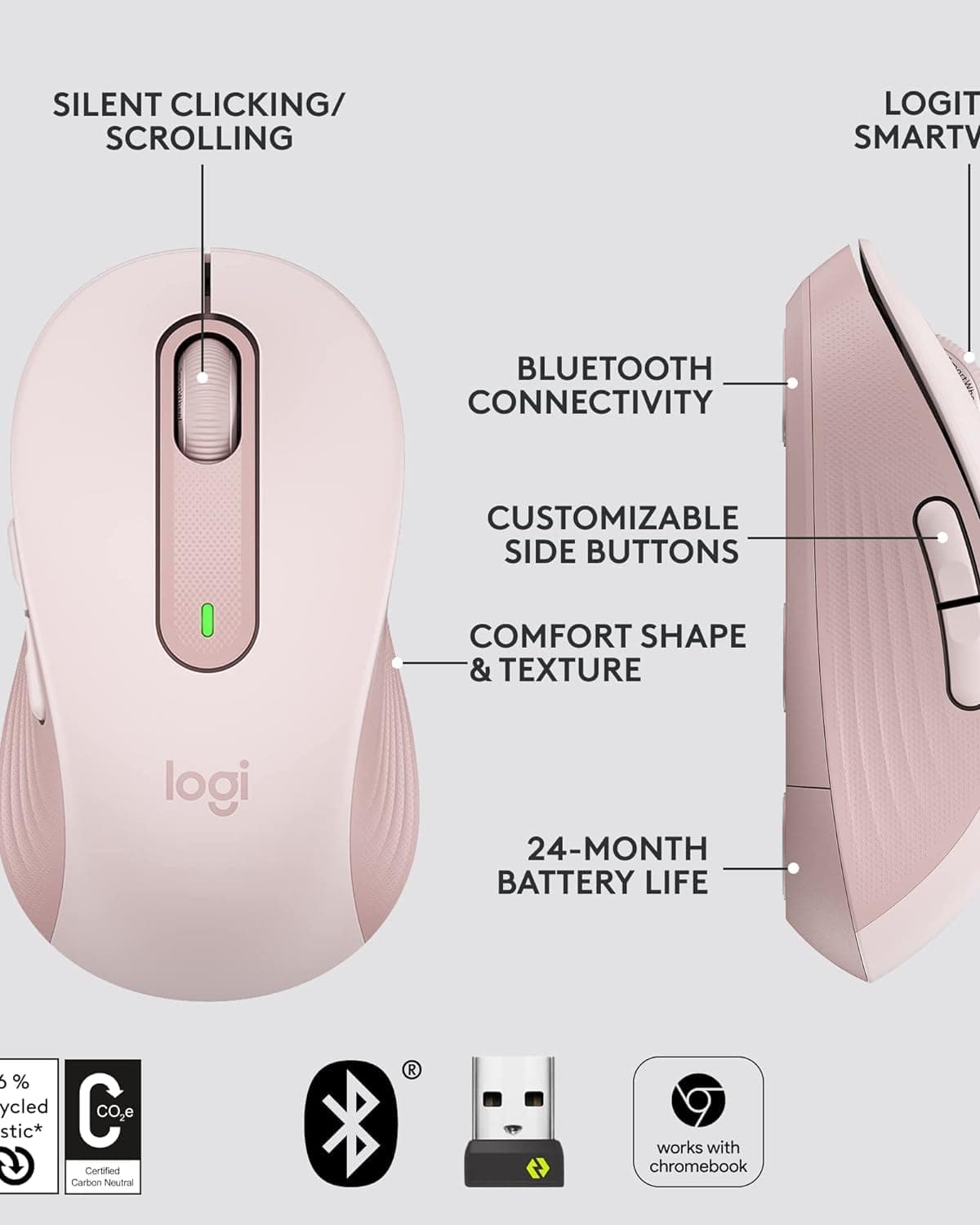 Logitech Signature M650 Wireless Mouse cover image